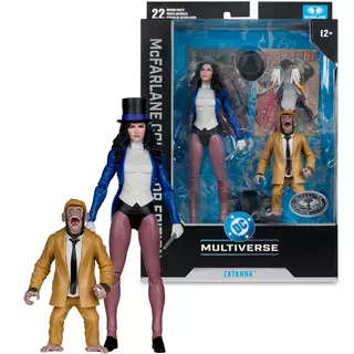 DC Multiverse Zatanna (DC Classic) 7in Action Figure with Detective Chimp McFarlane Collector Edition #53 Collector Edition [Chase]
