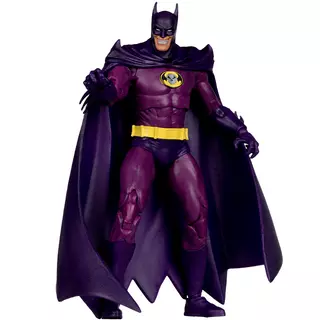 DC Multiverse Batman (Injustice Gang) (JLA: Rock of Ages) 7in Action Figure McFarlane Toys Red Platinum Edition 