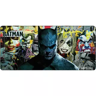 DC Batman: Torn Collage - Batman and Villains, Mousepad, XL