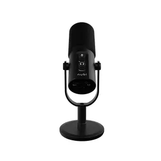 Nubi NMIC1 Dynamic USB and XLR Microphone with ANC, Black