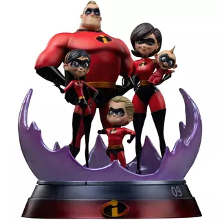 Iron Studios The Incredibles - The Incredibles Diorama Art Scale 1/10