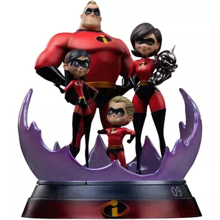 Iron Studios The Incredibles - The Incredibles Diorama Art Scale 1/10