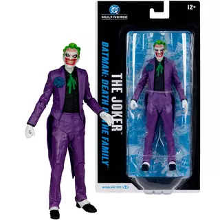 DC Multiverse The Joker (Death of the Family) 7in Action Figure McFarlane Toys Blister Card