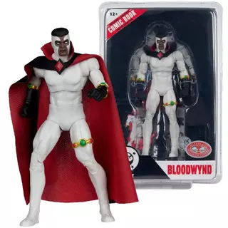 DC Direct Page Punchers Bloodwynd (Justice League #77) 7in Action Figure with Comic Red Platinum Edition McFarlane Toys