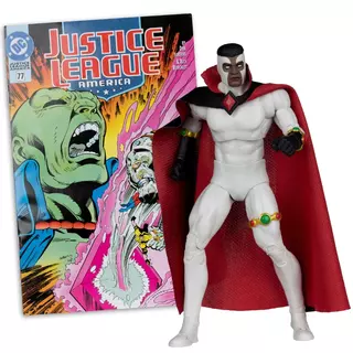 DC Direct Page Punchers Bloodwynd (Justice League #77) 7in Action Figure with Comic Red Platinum Edition McFarlane Toys