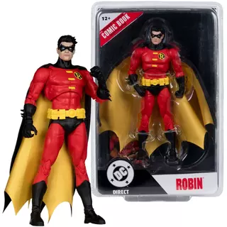 DC Direct Page Punchers Robin (Teen Titans #41) 7in Action Figure with Comic McFarlane Toys