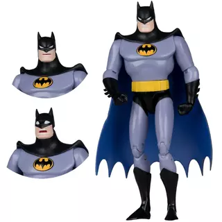 Batman: The Animated Series Batman (with Alternate Expressions) 6in Build-A Figure McFarlane Toys