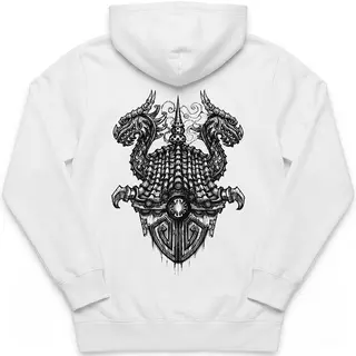 World of Warcraft Hoodie - Mists of Pandaria, White M