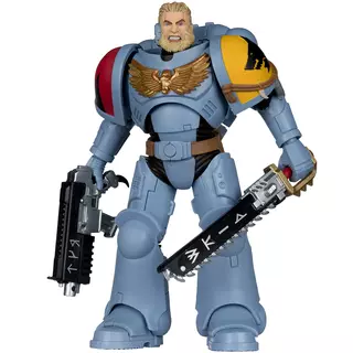 Warhammer 40,000 Grey Hunter (Space Wolves) 7in Action Figure McFarlane Toys