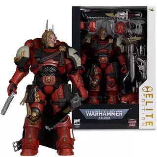 Warhammer 40,000 Captain Cyrus (Dawn of War 4) 7in Deluxe Action Figure McFarlane Elite Edition #7