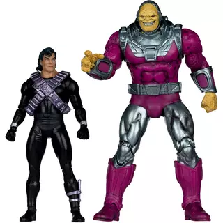 DC Multiverse Superman vs Mongul 2pk (Return of Superman) 7in Action Figure and Mega Figure McFarlane Toys