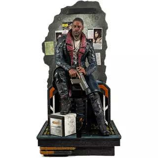 PureArts Cyberpunk 2077 Phantom Liberty - Solomon Reed Statue 1:4 Scale Exclisuve Edition