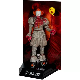 Pennywise (Bloody) (IT: Welcome to Derry) 6in Posed Figure McFarlane Toys
