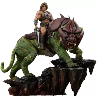Iron Studios Masters Of The Universe - He-Man And Battle Cat (2026) Art Scale 1/10