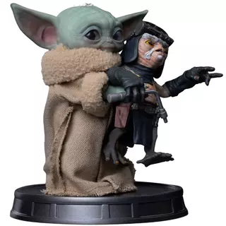Iron Studios Star Wars - Grogu No Squeezy - Mandalorian And Grogu Movie - Grogu Collection Legacy Replica 1/4