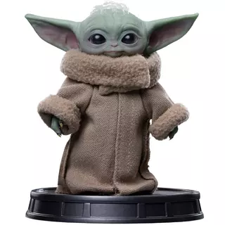 Iron Studios Star Wars - Grogu Always Curious - Mandalorian And Grogu Movie - Grogu Collection Legacy Replica 1/4