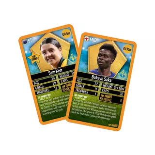 World Football Stars Top 200 - Pack 6 Top Trumps Card Game