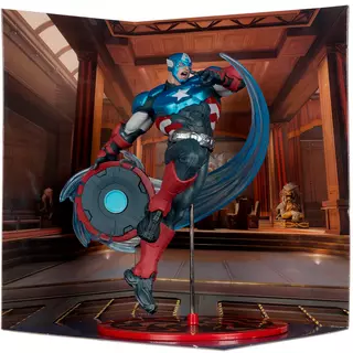 Marvel Rivals Captain America 1:10th Scale Collectible McFarlane Toys