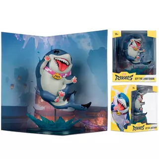 Marvel Rivals Jeff The Land Shark 1:10th Scale Collectible McFarlane Toys