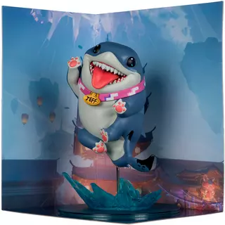 Marvel Rivals Jeff The Land Shark 1:10th Scale Collectible McFarlane Toys