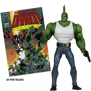 Dragon (Savage Dragon) (Image Comics Founders Series) 7in Deluxe Action Figure McFarlane Elite Edition
