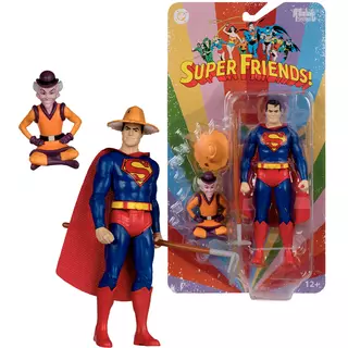 DC Retro Superman and Mr. Mxyzptlk (Super Friends) 6in Action Figure McFarlane Toys