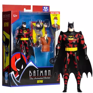 Batman: The Animated Series Batman (with Alternate Expressions) 6in Build-A Figure McFarlane Toys EXPRESSIONS PACK (CHASE)