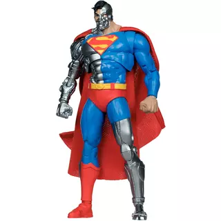 DC Multiverse Cyborg Superman (Revenge of the Green Lanterns) 7in Action Figure McFarlane Vault Collection