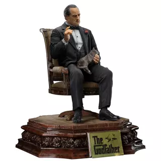 OUTLET Iron Studios The Godfather - Don Vito Corleone Statue Art Scale 1/10