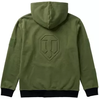 World of tanks 15 Anniversary hoodie green, XXL