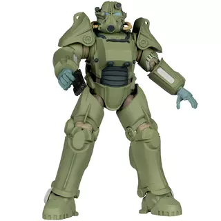 FALLOUT GAMING T-45 MILITARY ARMOR 7in Deluxe Action Figure McFarlane Toys (CHASE)