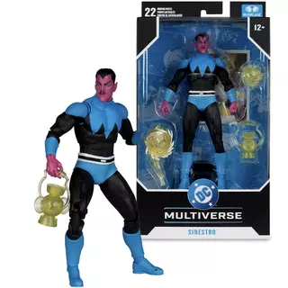 DC Multiverse Sinestro (Classic Uniform) 7in Action Figure McFarlane Toys