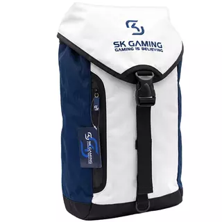 SK Gaming - Gamer Backpack White/Blue, 20l