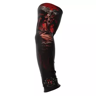 Diablo 4 Seamless gaming arm sleeve - Lord of Hatred Mephisto, Black, S