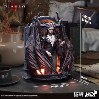 HEX Collectible Blizzard Diablo  IV Lilith Art Statue