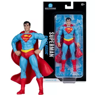 DC Multiverse Superman (DC Classic) 7in Action Figure McFarlane Toys Blister Card