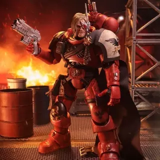 Warhammer 40,000 Captain Cyrus (Dawn of War 4) 7in Deluxe Action Figure McFarlane Elite Edition #7