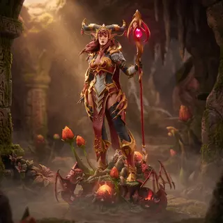Blizzard World of Warcraft - Alexstrasza Premium Statue Scale 1/5