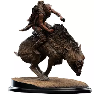 Weta Workshop The Lord Of The Rings - Sharku On Warg Miniature Statue