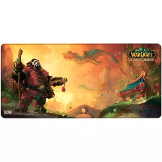 World Of Warcraft:  Pandaren With Lanterns, Mousepad, XL