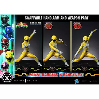 Prime 1 Studio Premium Masterline Mighty Morphin Power Rangers Power Rangers 5-Ranger Set Deluxe Version