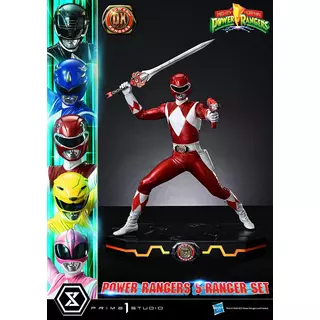 Prime 1 Studio Premium Masterline Mighty Morphin Power Rangers Power Rangers 5-Ranger Set DX Bonus Version