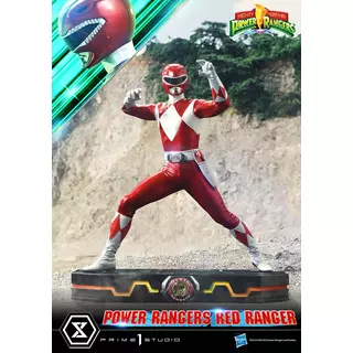 Prime 1 Studio Premium Masterline Mighty Morphin Power Rangers Red Ranger