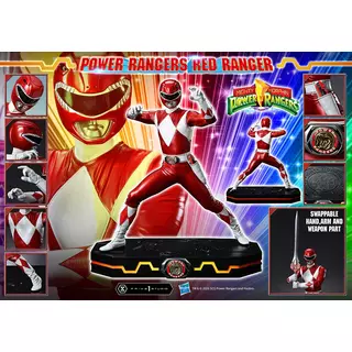 Prime 1 Studio Premium Masterline Mighty Morphin Power Rangers Red Ranger