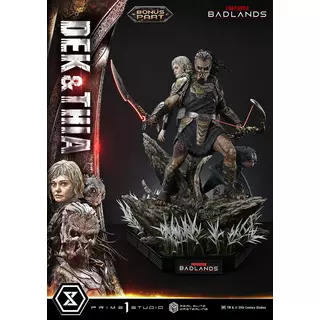 Prime 1 Studio Real Elite Masterline Predator: Badlands Dek & Thia DX Bonus Version
