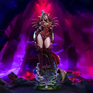 HEX Blizzard Hearthstone Valeera Sanguinar 1/6 Scale Statue