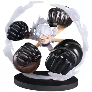 Bandai - One Piece World Collectable Figure Special Monkey D.Luffy Gear5-Gum-Gum Dawn Gatling