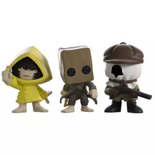 YouTooz Little Nightmares II - Mono, Six & Hunter Minitooz Figure