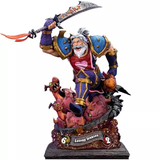 OUTLET HEX Collectible Blizzard Hearthstone - Leeroy Jenkins 1/6 Scale Premium Statue