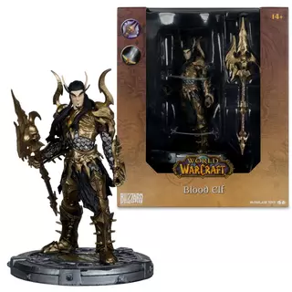 World of Warcraft Blood Elf 1:12 Scale Limited Edition Posed Figure McFarlane Toys
